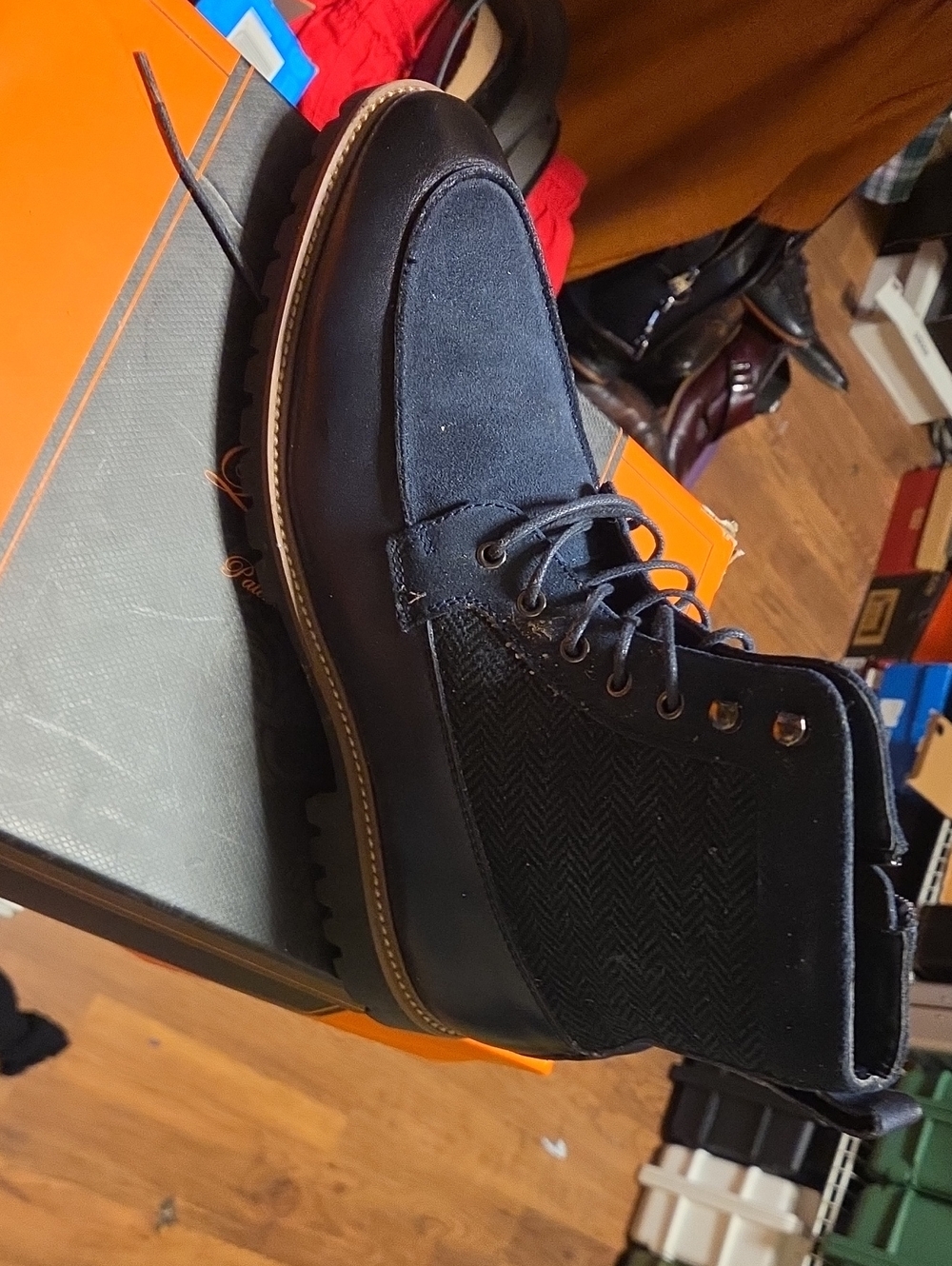 Men's Black Chukka Lace-Up Boots - Stylish Everyday Wear